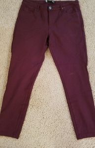 Kut From the Kloth Donna ankle skinny pant, size M